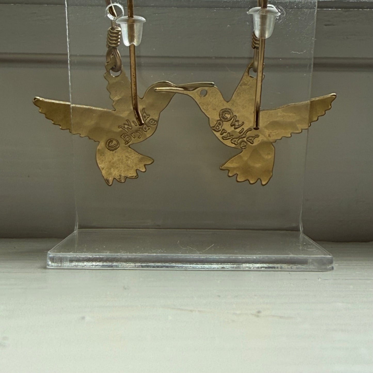 Wilde Bryde Hummingbird Drop Earrings