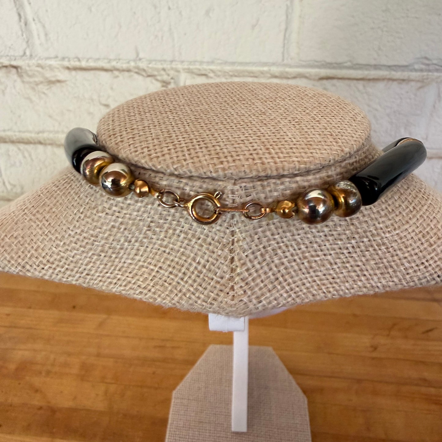Vintage Korean Statement Lotus Flower Necklace