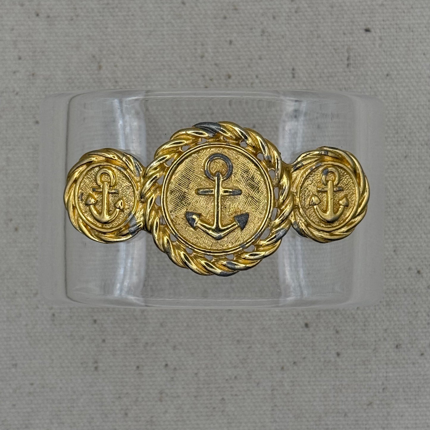 Nautical Anchor Wide Acrylic Cuff (OSFM)