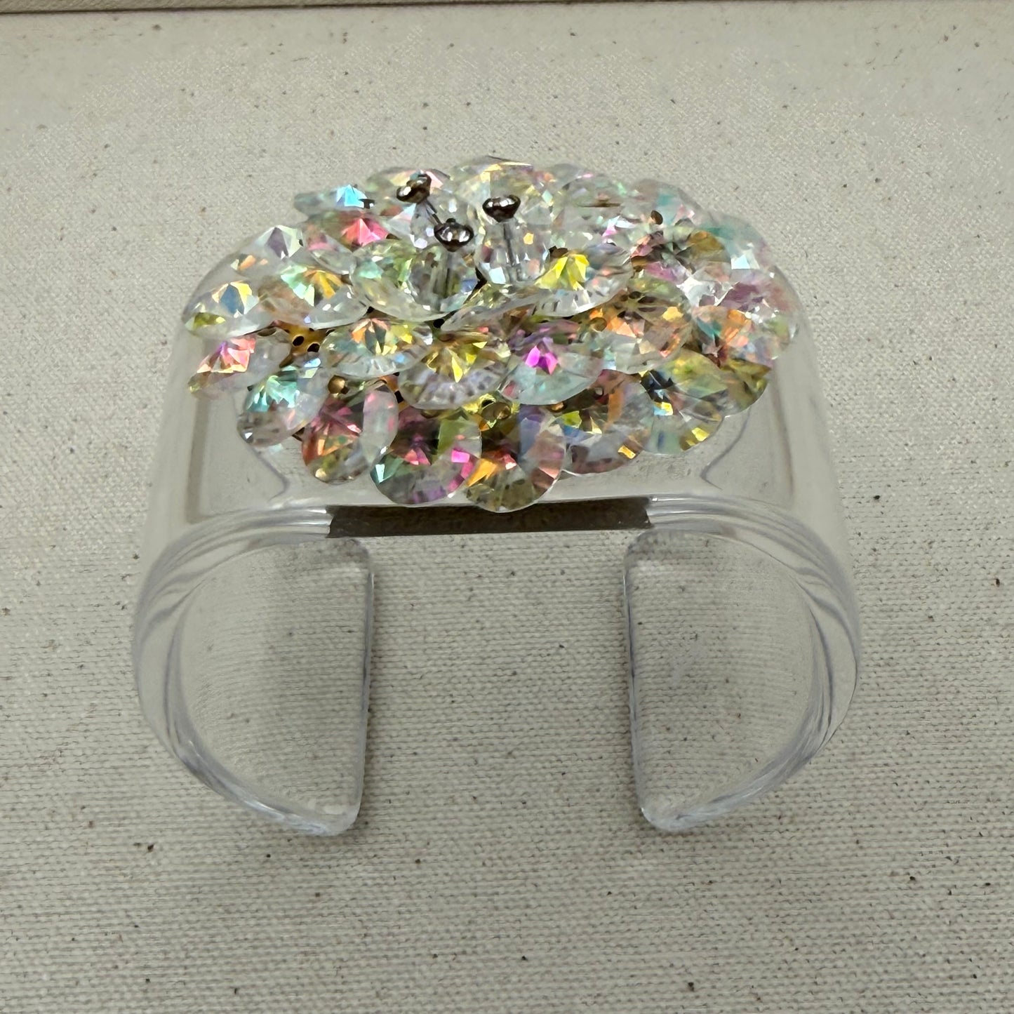 Prism Bloom Wide Acrylic Cuff (OSFM)