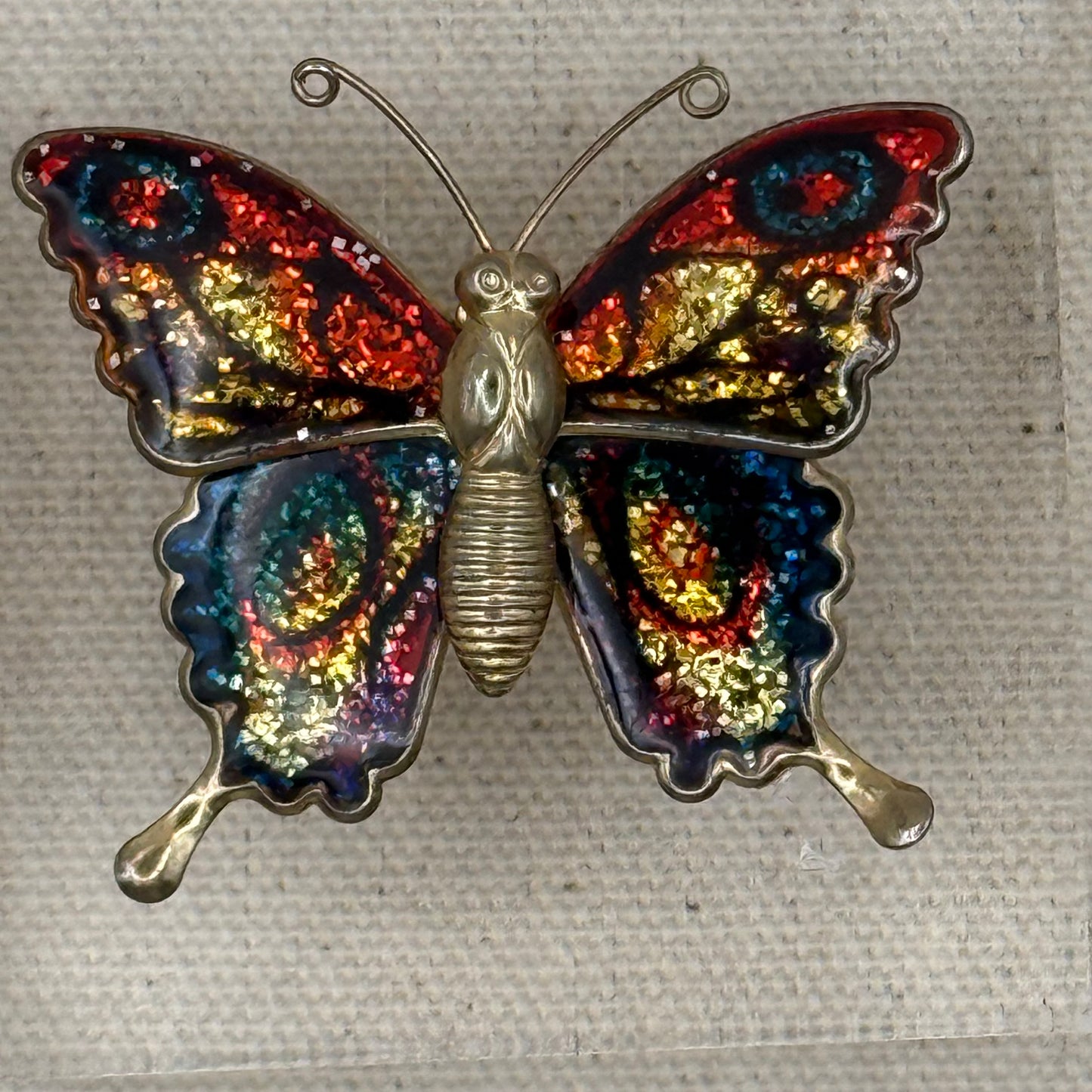 Multi Butterfly Acrylic Cube