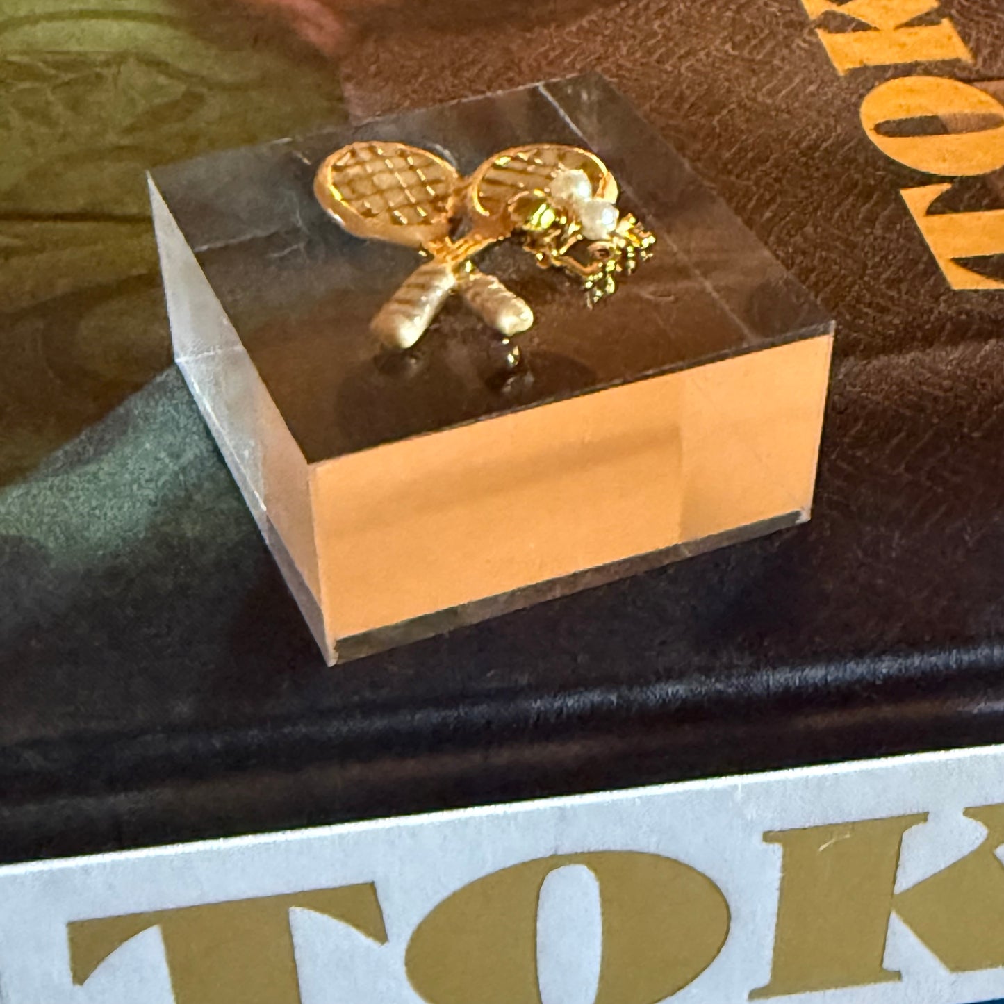 Game-Set-Love Acrylic Cube