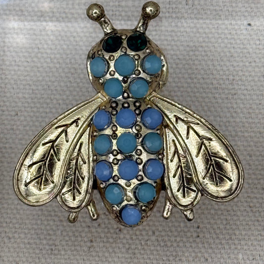 Vintage Bee Treasure Acrylic Cube