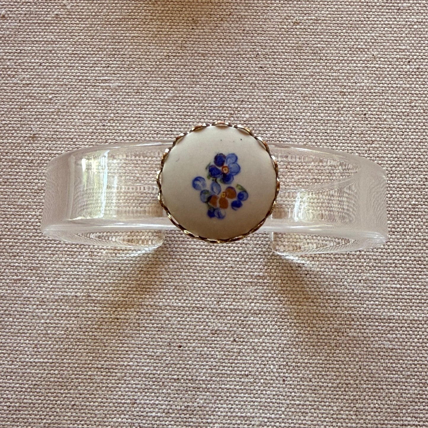 French Blue Narrow Acrylic Cuff (OSFM)