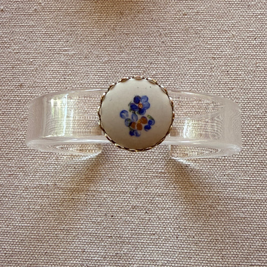 French Blue Narrow Acrylic Cuff (OSFM)