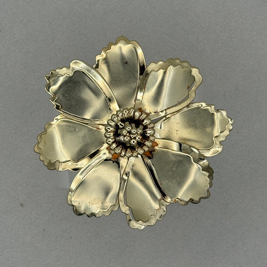 Statement Botanical Blossom Wide Acrylic Cuff (SM)