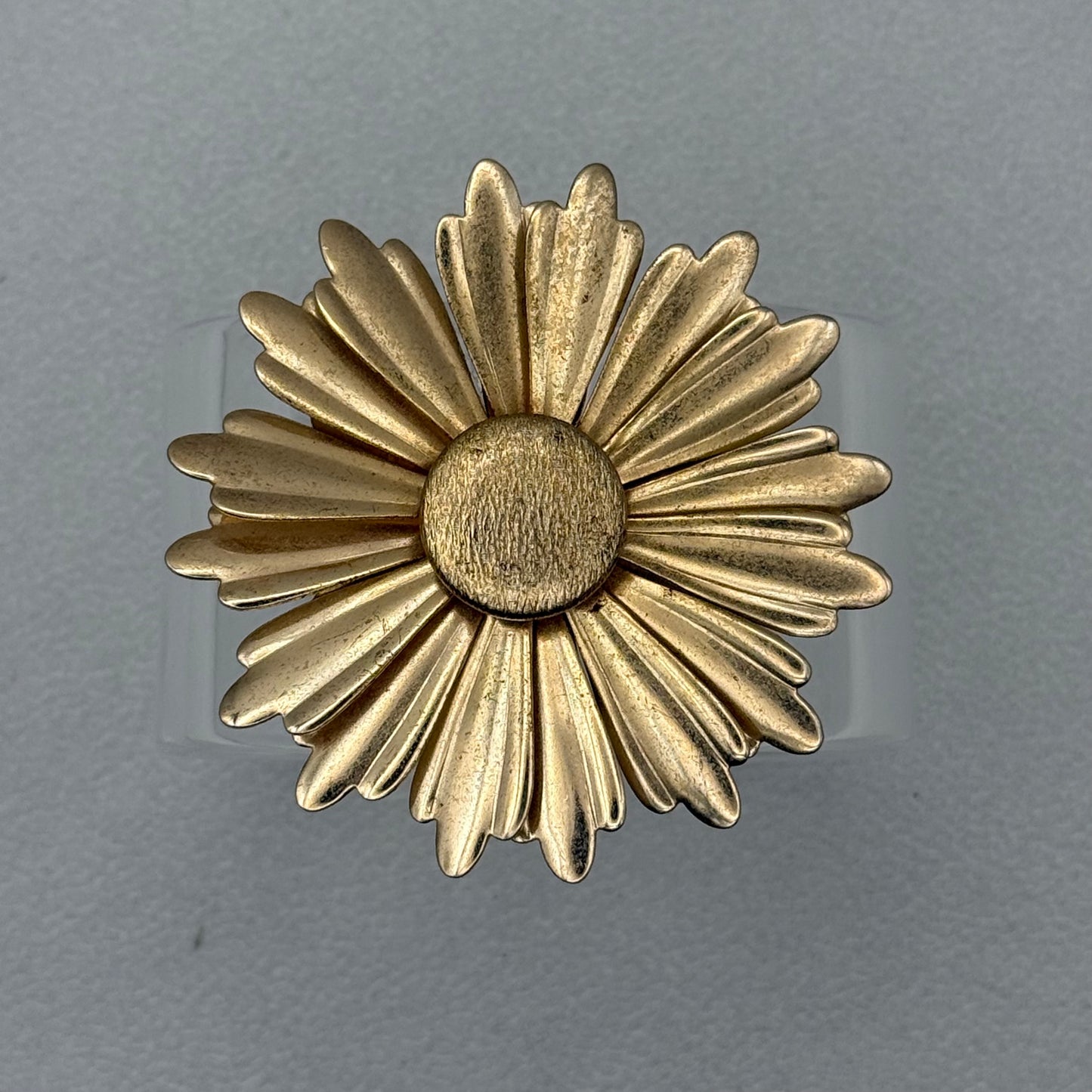 Statement Daisy Wide Acrylic Cuff (MD)