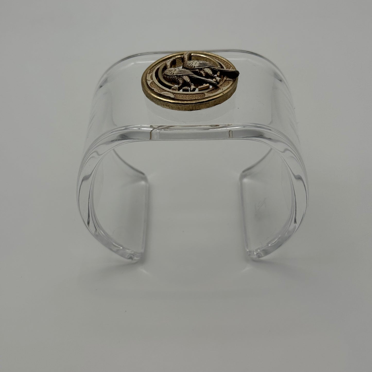 Waterfowl Medallion Wide Acrylic Cuff (MD)