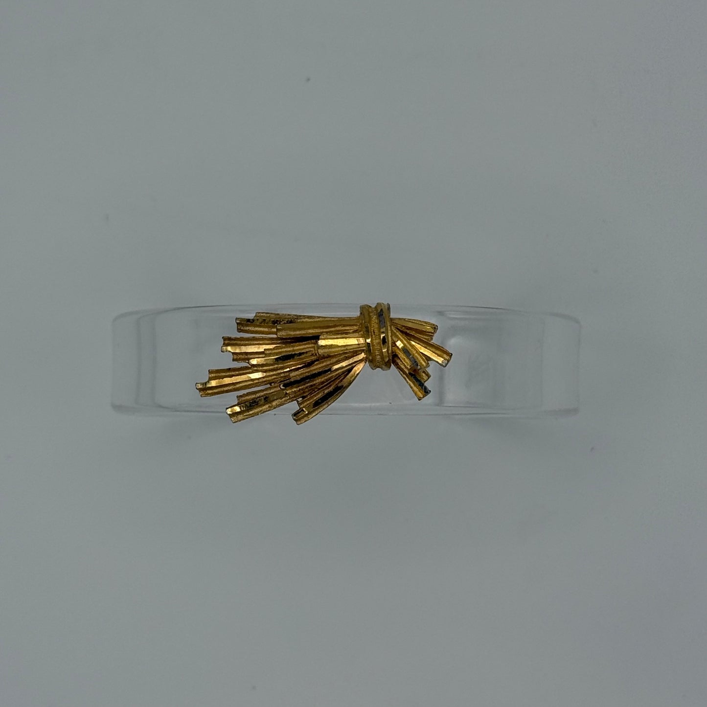 Golden Tassel Narrow Acrylic Cuff (OSFM) - 2 avail
