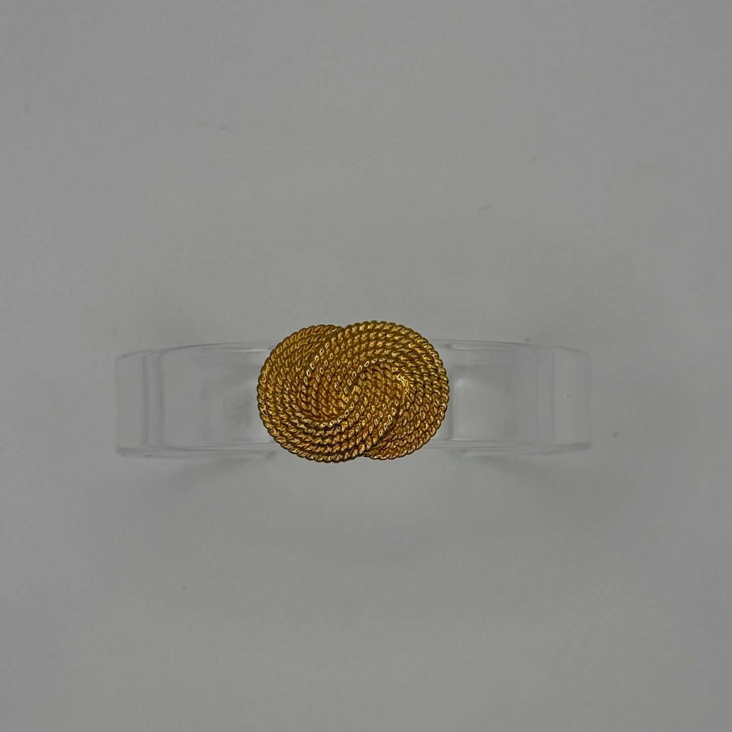 Golden Knots Narrow Acrylic Cuff (OSFM) - 2 avail