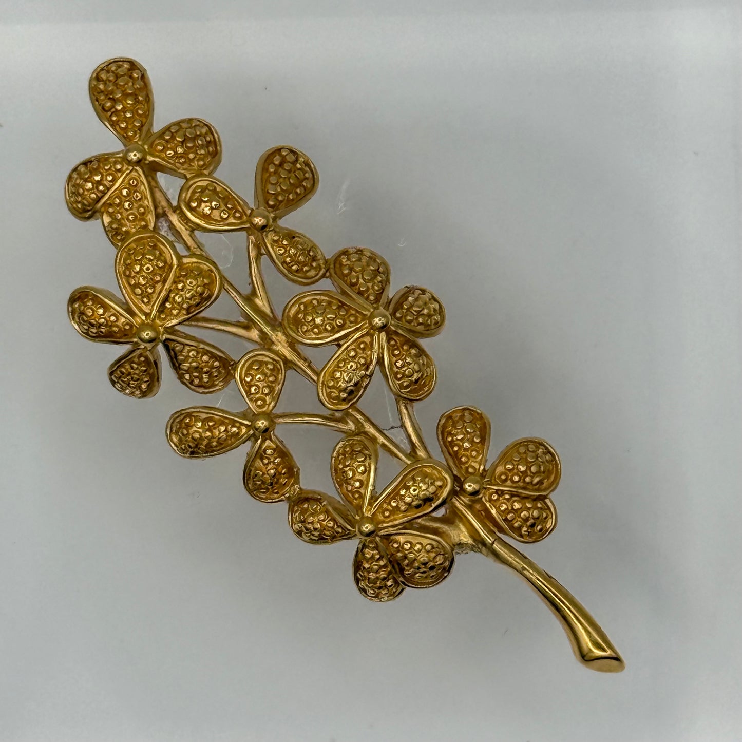 Floral Branch Acrylic Cube