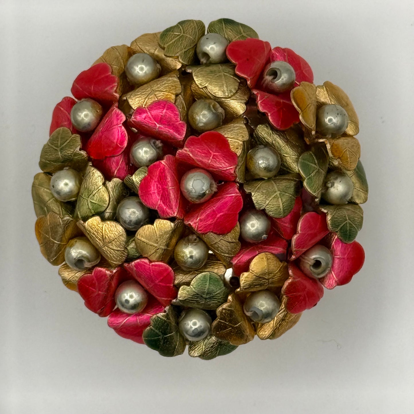 Floral Confetti Acrylic Cube
