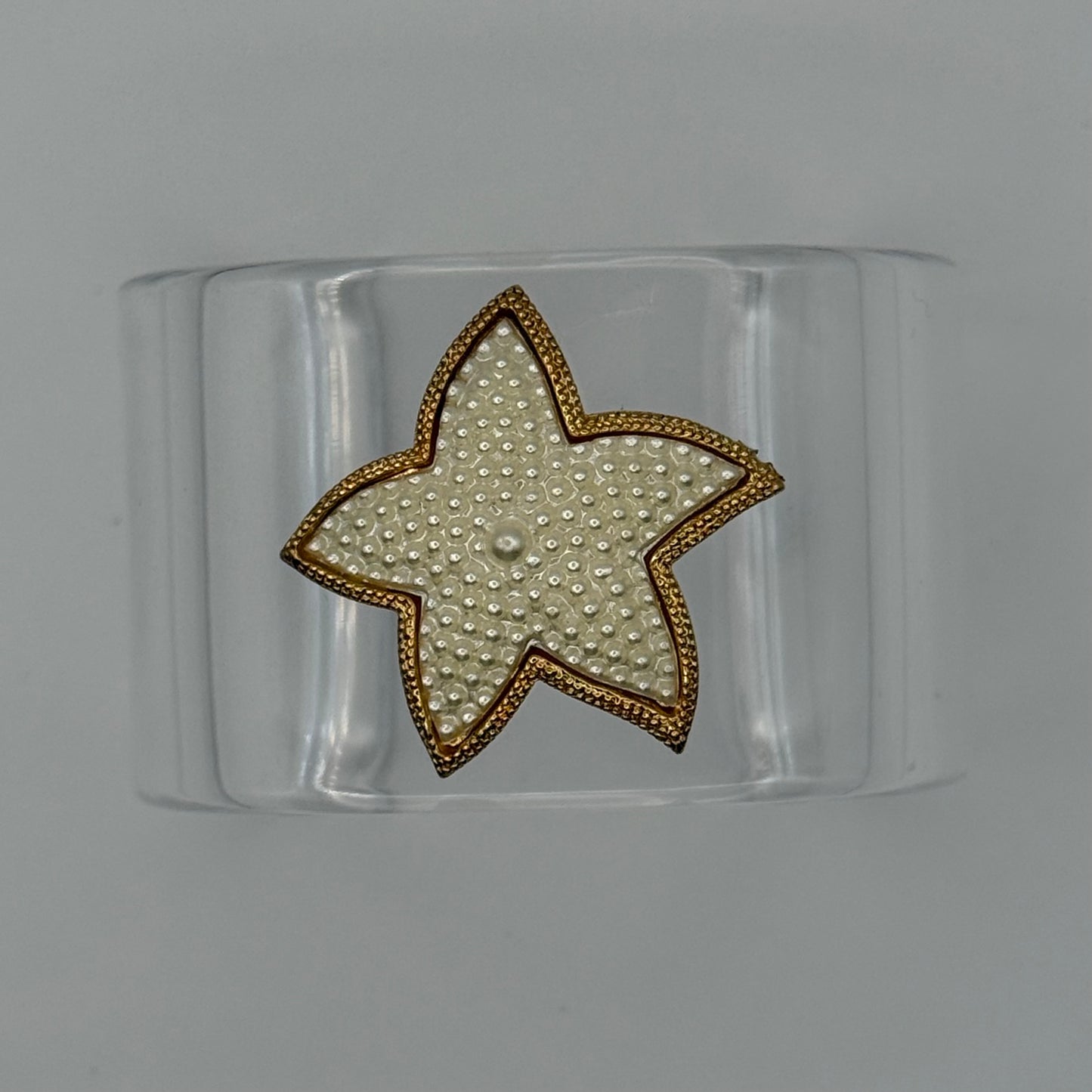 Sea Treasures Wide Acrylic Cuff (SM)